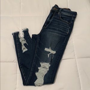 American Eagle Super High Rose Jegging